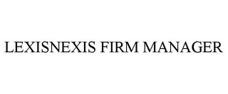 LEXISNEXIS FIRM MANAGER