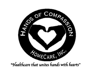 HANDS OF COMPASSION HOMECARE, INC. "HEALTHCARE THAT UNITES HANDS WITH HEARTS"