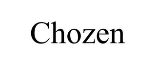 CHOZEN