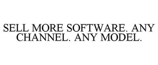 SELL MORE SOFTWARE. ANY CHANNEL. ANY MODEL.