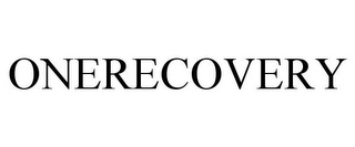 ONERECOVERY