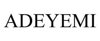 ADEYEMI