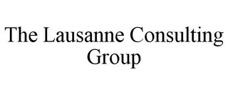 THE LAUSANNE CONSULTING GROUP