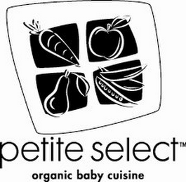 PETITE SELECT ORGANIC BABY CUISINE