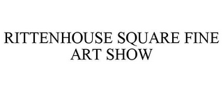 RITTENHOUSE SQUARE FINE ART SHOW