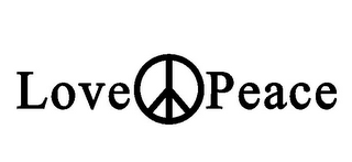 LOVE PEACE