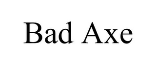 BAD AXE