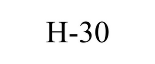 H-30