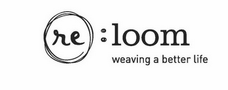 RE :LOOM WEAVING A BETTER LIFE