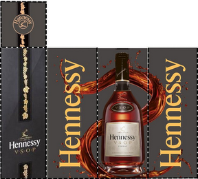 HENNESSY V·S·O·P  MAISON FONDEE EN 1765 HENNESSY V·S·O·P COGNAC JAS HENNESSY & CO. COGNAC, FRANCE 40%VOL E 70CL