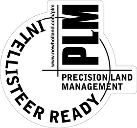 INTELLISTEER READY PLM PRECISION LAND MANAGEMENT WWW.NEWHOLLAND.COM/PLM