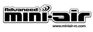 ADVANCED MINI AIR WWW.MINIAIR-RC.COM