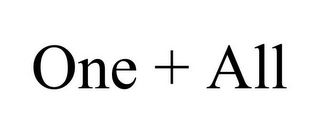 ONE + ALL