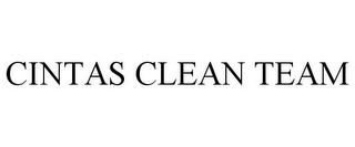 CINTAS CLEAN TEAM