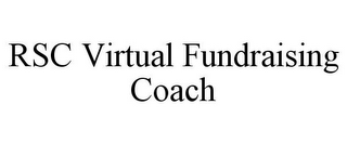 RSC VIRTUAL FUNDRAISING COACH