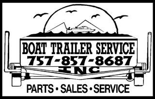 BOAT TRAILER SERVICE 757-857-8687 INC PARTS · SALES · SERVICE