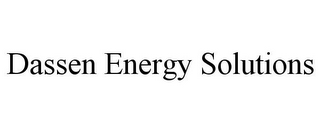 DASSEN ENERGY SOLUTIONS