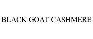 BLACK GOAT CASHMERE