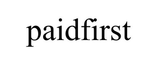 PAIDFIRST