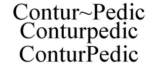 CONTUR~PEDIC CONTURPEDIC CONTURPEDIC