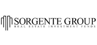 SORGENTE GROUP REAL ESTATE INVESTMENT FUNDS