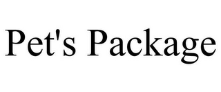 PET'S PACKAGE