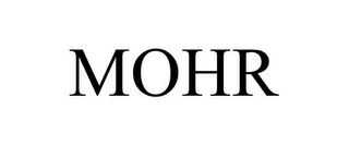 MOHR