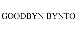 GOODBYN BYNTO