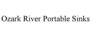 OZARK RIVER PORTABLE SINKS