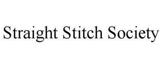 STRAIGHT STITCH SOCIETY