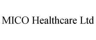 MICO HEALTHCARE LTD