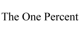 THE ONE PERCENT