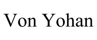 VON YOHAN