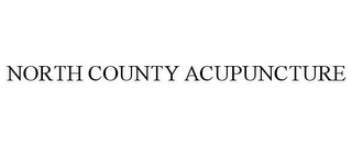 NORTH COUNTY ACUPUNCTURE