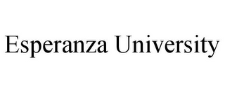 ESPERANZA UNIVERSITY