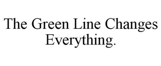 THE GREEN LINE CHANGES EVERYTHING.