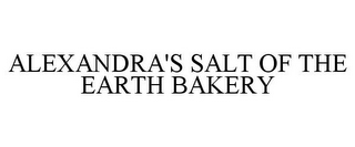 ALEXANDRA'S SALT OF THE EARTH BAKERY