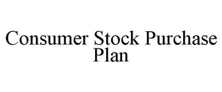 CONSUMER STOCK PURCHASE PLAN