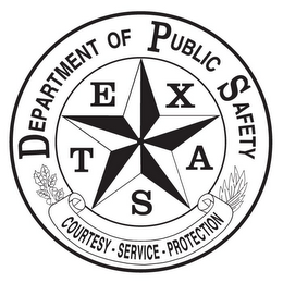 DEPARTMENT OF PUBLIC SAFETY TEXAS COURTESY SERVICE PROTECTION