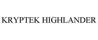 KRYPTEK HIGHLANDER