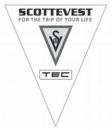 SCOTTEVEST FOR THE TRIP OF YOUR LIFE SEV TEC