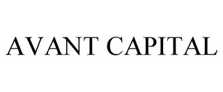 AVANT CAPITAL