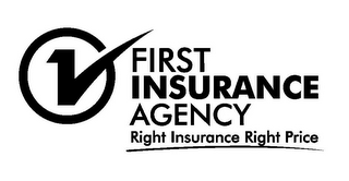 FIRST INSURANCE AGENCY RIGHT INSURANCE RIGHT PRICE 1