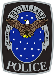 CRYSTAL LAKE POLICE INCORPORATED SEPT. 1914