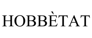 HOBBÈTAT