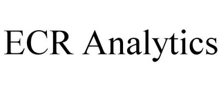 ECR ANALYTICS