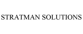 STRATMAN SOLUTIONS