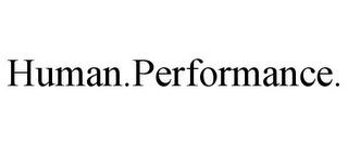 HUMAN.PERFORMANCE.