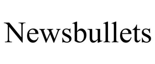 NEWSBULLETS