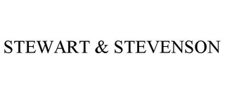 STEWART & STEVENSON